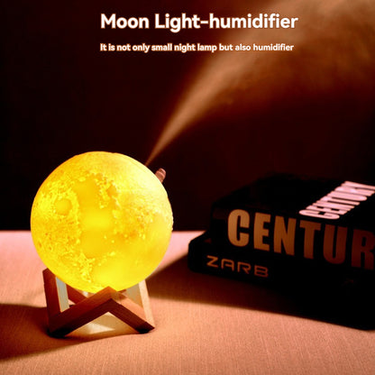 MOON LAMP HUMIDIFIER – ЛАМБА И НАВЛАЖНУВАЧ НА ВОЗДУХ ВО ЕДНО